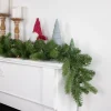 Discount Pre-Lit Noble Fir Artificial Christmas Garland - 9' x 10" - Clear Lights Pre Lit
