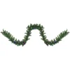 Hot Pre-Lit Northern Pine Artificial Christmas Garland - 9' x 10" - Multicolor LED Lights Pre Lit