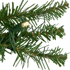 Online Pre-Lit Northern Pine Commercial Christmas Garland - 50' x 10" - Warm White LED Lights Commercial