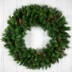 Sale Pre-Lit Royal Oregon Pine Artificial Christmas Wreath - 48