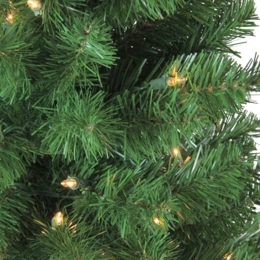 Online Pre-Lit Slim Noble Fir Artificial Christmas Tree - 4' - Clear Lights Pre-Lit