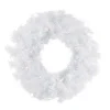 Sale Pre-Lit White Alaskan Pine Artificial Christmas Wreath, 48-Inch, Warm White LED Lights Colorful