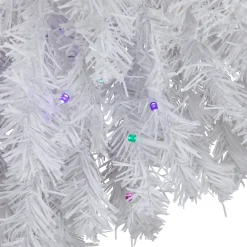 Best Pre-Lit White Pine Battery Operated Christmas Wreath - 36