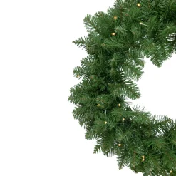 New Pre-Lit Whitmire Pine Artificial Christmas Wreath - 24