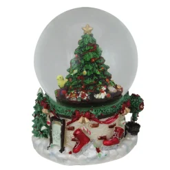 Outlet Presents Under the Tree Musical Christmas Snow Globe - 7" Snow Globes