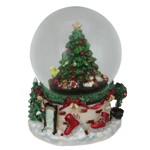Outlet Presents Under the Tree Musical Christmas Snow Globe - 7" Snow Globes