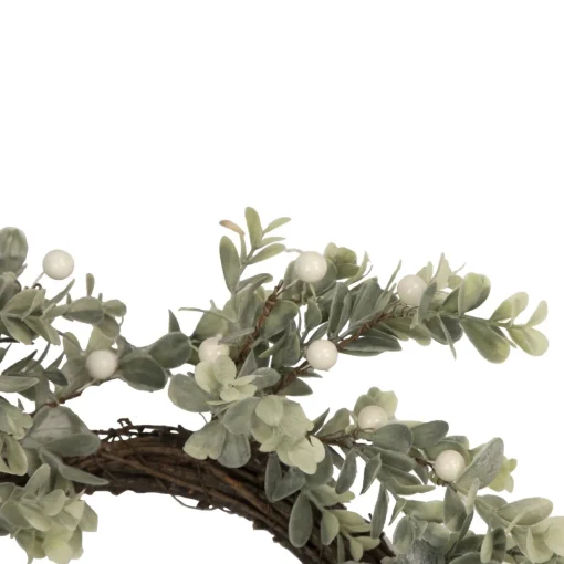 Hot Real Touch™? Berry and Eucalyptus Christmas Wreath - 18" - Unlit Unlit