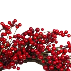 Online Real Touch™? Berry Artificial Christmas Twig Wreath - 20