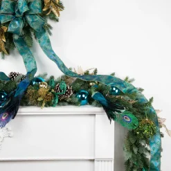 Hot Real Touch™? Blue Spruce Artificial Christmas Garland - 9' x 14