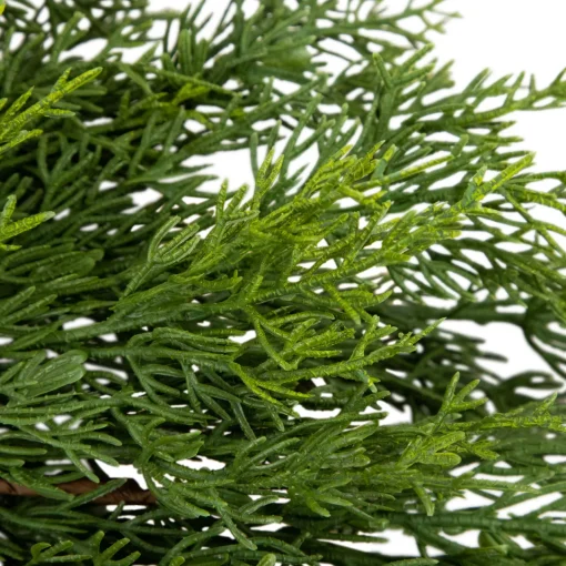 Discount Real Touch™? Cedar Artificial Christmas Wreath with Pinecones - 24" - Unlit Unlit