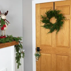 Outlet Real Touch™? Cypress and Pinecone Artificial Christmas Wreath - 24