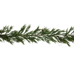 Clearance Real Touch™? Cypress and White Grape Berry Artificial Christmas Garland - 6' x 8