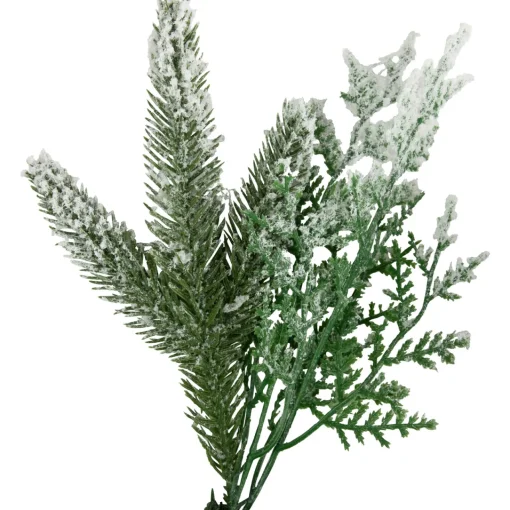 Clearance Real Touch™? Flocked Wind River Fir with Berries Artificial Christmas Wreath - 24" - Unlit Unlit