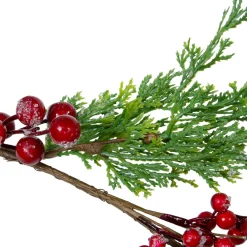 Clearance Real Touch™? Iced Berries and Pine Artificial Christmas Garland - 5' x 10