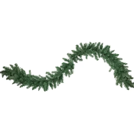 Hot Real Touch™? Mixed Eden Pine Artificial Christmas Garland - Unlit - 9' x 12" Unlit