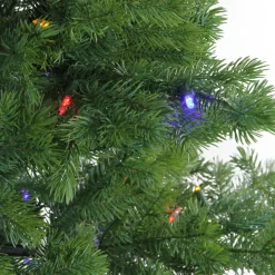 Sale Real Touch™ Pre-Lit Green Mountain Pine Artificial Christmas Tree - 6.5' - Dual Color LED Pre-Lit