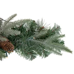 Clearance Real Touch™? Pre-lit Pinecone and Mixed Pine Artificial Mailbox Christmas Swag - 36