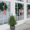 Sale Real Touch™? Pre-Lit Potted Deluxe Russian Pine Artificial Christmas Tree - 4' - Warm White LED Lights Potted
