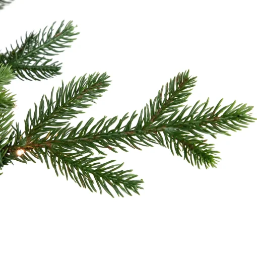 Sale Real Touch™? Pre-Lit Potted Deluxe Russian Pine Artificial Christmas Tree - 4' - Warm White LED Lights Potted