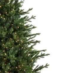 Sale Real Touch™? Pre-Lit Potted Deluxe Russian Pine Artificial Christmas Tree - 4' - Warm White LED Lights Potted