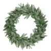 Discount Real Touch™? Pre-Lit Washington Frasier Fir Artificial Christmas Wreath - 36" - Clear Lights Pre Lit