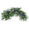 Sale Real Touch™ Winter Foliage and Berries Artificial Christmas Swag - 36" - Unlit Unlit Swags
