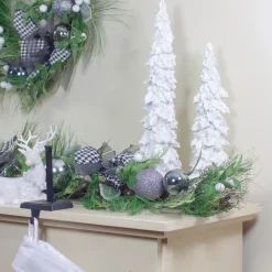 Real Touch™? Winter Foliage and Berries Artificial Christmas Garland - 6' x 12" - Unlit Unlit