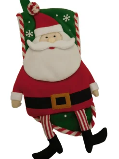 Outlet Red & Green Felt Santa Claus Snowflake Christmas Stocking Stockings