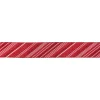 Red and White Striped Christmas Wired Craft Ribbon 2.5" x 10 Yards Ribbons & Bows