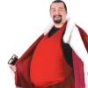 Best Red Padded Santa Belly Adult Christmas Costume Accessory - One Size Costumes