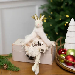 Reindeer Ballerina Hanging Christmas Figure - 12" Animals