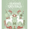 Clearance Reindeer Love Christmas Holiday Wall Decor Art Print Wall