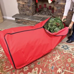 New Rolling Artificial Christmas Tree Storage Bag For Trees Up to 9ft Tree Storage