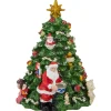 Hot Rotating Christmas Tree Music Box with Santa - 5.5" Animated & Musical