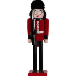 Royal Guard Christmas Nutcracker Figure - 14" - Red and Black Nutcrackers