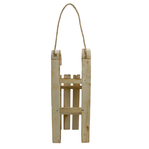 Outlet Rustic Wooden Sleigh with Twine Rope Christmas Wall Decoration - 16" Sleighs