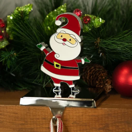 Outlet Santa Claus Christmas Stocking Holder - 5.5" Stocking Holders