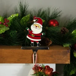 Outlet Santa Claus Christmas Stocking Holder - 5.5