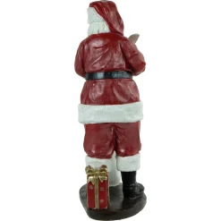 Outlet Santa Claus with Naughty or Nice List Christmas Figure - 14