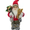 Discount Santa Claus with Presents and Sled Standing Christmas Figure - 12" Santa Claus