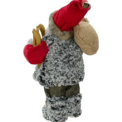 Discount Santa Claus with Presents and Sled Standing Christmas Figure - 12