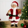 New Santa Elf with Gift Christmas Figure - 14" Elves & Fairies
