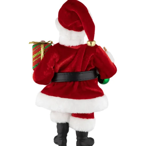 New Santa Elf with Gift Christmas Figure - 14" Elves & Fairies