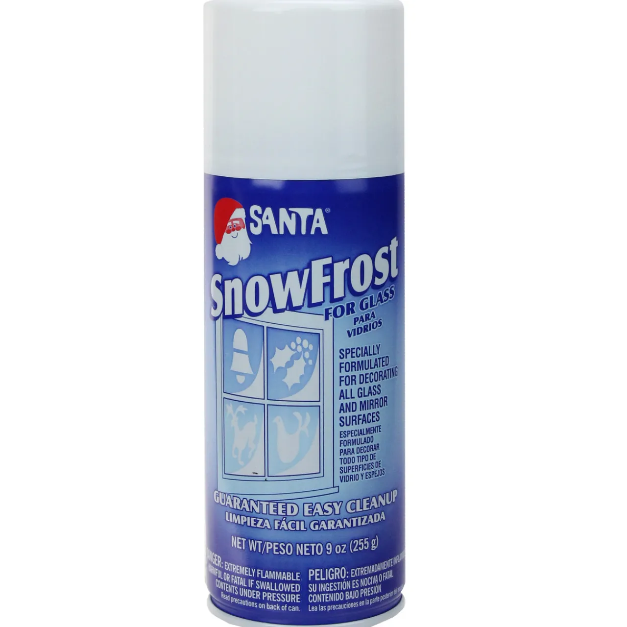 Online Santa Winter White Snowfrost Christmas Artificial Snow Spray for Glass- 9 Ounces Artificial Snow