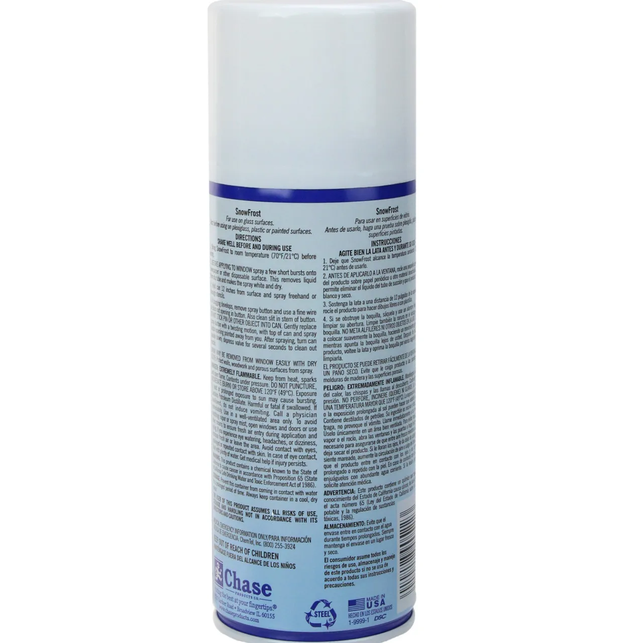 Online Santa Winter White Snowfrost Christmas Artificial Snow Spray for Glass- 9 Ounces Artificial Snow