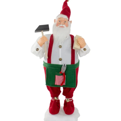 New Santa's Workshop Elf Animated Standing Christmas Figure - 24" Elves & Fairies