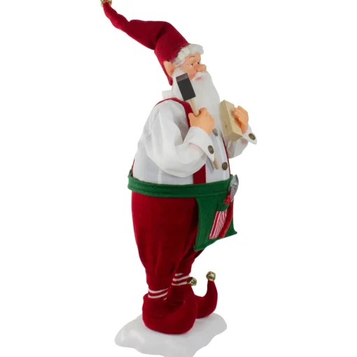 New Santa's Workshop Elf Animated Standing Christmas Figure - 24" Elves & Fairies