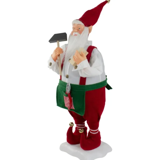 New Santa's Workshop Elf Animated Standing Christmas Figure - 24" Elves & Fairies