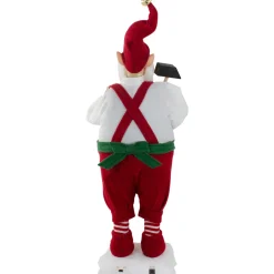 New Santa's Workshop Elf Animated Standing Christmas Figure - 24