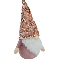 Clearance Sequined Hat Christmas Gnome Figure - 12